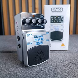 BEHRINGER DR-600 เอฟเฟคกีต้าร์ Digital Reverb เอฟเฟ็คกีตาร์ที่ให้เสียงแบบ Digital Reverb เบริงเจอร์ DR 600 DR600 เอไอ-ไพศาล