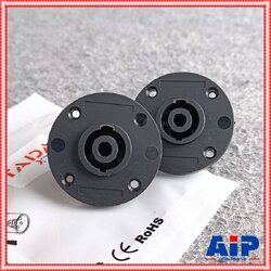 แพ็ค2ตัว TADA GYS-013/4P SPEAKON ติดแท่นกลม สเปคคอนเมียติดแท่น GYS 013/4P GYS013/4P เอไอ-ไพศาล