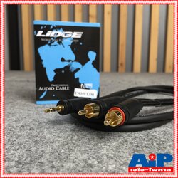 1.5เมตร TRST 3.5 to RCA 2 หัว LIDGE YM-359 สาย P.TR-ST - P. RCA x2 1.5เมตร สาย TR-ST ออก RCA x2 1.5M YM359 สายสัญญาณสเตริโอ