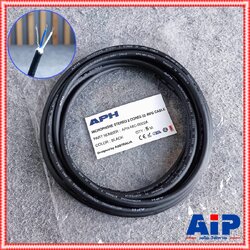 ขด5เมตร สายไมค์ APH B022A สีดำ สายไมค์สเตอริโอ สาย สัญญาณ สเตอริโอ B 022A ผู้นำเข้าเดียวกับ AMPHENOL เอไอ-ไพศาล