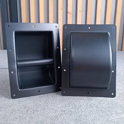 1คู่(2อัน) หูหิ้วลำโพงเหล็ก7104 22x16CM หูจับเหล็ก ตู้ลำโพง หูยกตู้ลำโพง เหล็ก หูหิ้วลำโพง อุปกรณ์ประกอบตู้ลำโพง เอไอ-ไพศาล