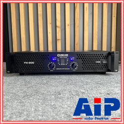 COMSON PA-200 poweramp เพาเวอร์แอมป์ แอมป์ PA 200 250+250วัตต์ RMS POWER AMP COM SON คมสันต์ เอไอ-ไพศาล