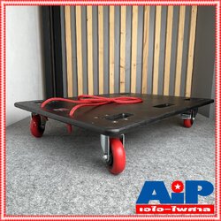 COMPACT ดอลลี่60x80cm. พร้อมล้อ ล้อเลื่อนอเนกประสงค์ ล้อ4นิ้ว ขนาด 60x80เซนติเมตร สเก็ตบอร์ด ดอลลี่ คอมแพ็ค บอร์ด ขนของ เอไอ-ไพศาล