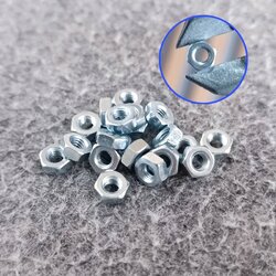 ถุง20ตัว หัวน็อตขาว M3 0.5X5.5 หัวน็อตขาวM3 หัวน็อตขาวM 3 M-3 น็อต หัวน็อตตัวเมีย น็อตตัวเมีย น็อตตัวเมียM3 เอไอ-ไพศาล
