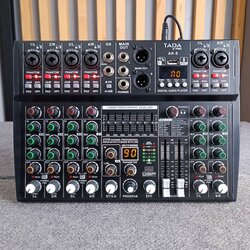 TADA AK-8 MIXER มิกเซอร์ มิกเซอร์อนาล็อก 8 แชนแนล มิกซ์ เครื่องผสมสัญญาณเสียง ธาดา AK 8 AK8 เอไอ-ไพศาล