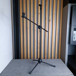 NTS ST-201A ขาไมค์บูมพร้อมคอจับ ขาไมค์บูมตั้งพื้น ฐานแฉก ST201A ST 201 A ขาตั้งไมค์ ขาไมค์ตั้งพื้นNTS ST 201A เอไอ-ไพศาล