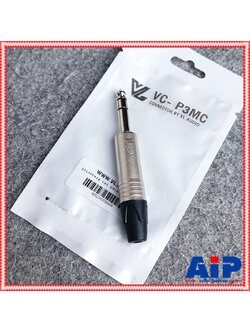 VL-AUDIO VC-P3MC P.MIC ST ปลั๊กไมค์สเตอริโอ VC P3MC VCP3MC แจ็คโฟนสเตอริโอตัวผู้ ปลั๊กไมค์ST เอไอ-ไพศาล