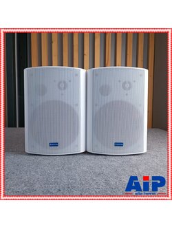 จำนวน1คู่(ตู้2ใบ) MICROTECH MT-06S ลำโพงแขวน6นิ้ว LINE สีขาว ลำโพงติดผนัง พร้อมขาแขวน มีแมทชิ่งไลน์ ไมโครเทค MT 06 S MT06S เอไอ-ไพศาล