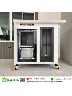 บ้านหมา บ้านแมว ราคาถูก BOX STYLE ดีไซน์ทันสมัย แบบขายดี งบเบาๆ