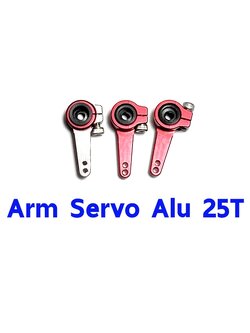 Arm Servo Alu 25T ใช้กับ Futaba #6