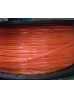 สายน้ำมันเบนซิน/ไนโตร (ในถัง/นอกถัง) รูใน2.5mm. วงนอก4.5mm. -1เมตร ส้มใส