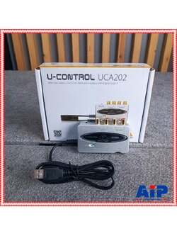 BEHRINGER UCA-202 USB Audio Interface ออดิโออินเตอร์เฟส ความละเอียด 24-bit/192kHz พร้อมปรีไมค์ 2 Input / 2 Output UCA 202 UCA202 เอไอ-ไพศาล +++