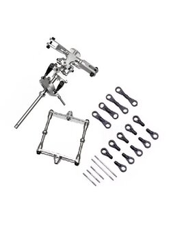 TL : 450PRO Main Rotor Head Set - สีเงิน
