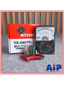 มิเตอร์ไฟแบบเข็ม MITSUMI YX-360TRE-B โอห์มมิเตอร์ โวลมิเตอร์ มัลติมิเตอร์ แบบอนาล็อก เครื่องวัดแรงดันและกระแสไฟฟ้า