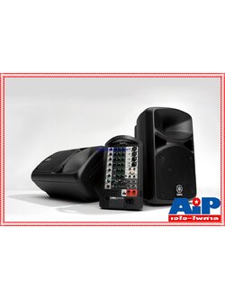 YAMAHA STAGEPAS-400BT เครื่องเสียง+กระเป๋า เครื่องเสียงเคลื่อนที่ คลาส D 400 วัตต์ เพาเวอร์มิกเซอร์ 8 ชาแนล พร้อมไมค์ไดนามิกคู่ STAGEPAS400BT STAGEPAS 400BT เอไอ-ไพศาล