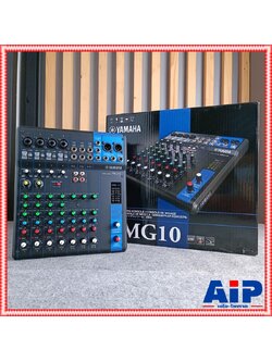 YAMAHA MG10 MIXER มิกซ์ มิกเซอร์ มิกซ์YAMAHA เครื่องเสียง เครื่องปรับแต่งเสียง MIX MG10 MG 10 เอไอ-ไพศาล +++