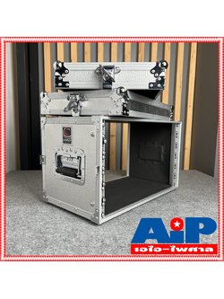 แร็ค COMPACT LA 6U RACK ไม้ผิวอลูมิเนียมสีเงิน ลึก 11นิ้ว LA6U แร็คเครื่องเสียง แร็คไม้ คอมแพ็ค LA-6U เอไอ-ไพศาล