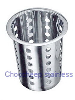 กระบอกใส่ช้อนสเตนเลส (201)