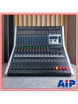 PROEUROTECH PMX-P12650 X4 POWERMIXER+บูลทูส เพาเวอร์มิกเซอร์ รุ่นใหม่ โปรยูโรเทค 12 ช่องไมค์ 4 ช่องขับลำโพง 650 วัตต์ ตัดความถี่ซับได้ PMXP12650X4 เอไอ-ไพศาล