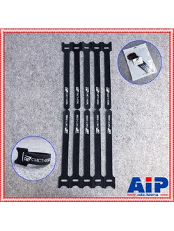 แพ็ค10เส้น สายรัด CMCT-02BK 15x200mm สายรัด เข็มขัดรัดสาย อเนกประสงค์ CM ซีเอ็ม 02BK CMCT 02 BK เอไอ-ไพศาล