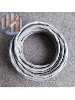 ขด10เมตร สายลำโพงCANARE 2S9F 14AWG สีเทา สายลำโพง2คอร์ ขนาด14awg ทองแดงแท้ Canare Speaker Cable 2S9F เอไอ-ไพศาล