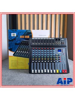 HOTROCK CT-80S MIXER เครื่องปรับแต่งเสียง สเตอริโอ มิกเซอร์ 8 ช่อง BLUETOOTH USB MP3 เอ็ฟเฟ็คแท้ ฮอทร็อค CT 80S CT80S เอไอ-ไพศาล