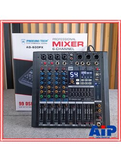PROEUROTECH AG-600FX MIXER มิกซ์ มิกเซอร์ เครื่องเสียง เครื่องปรับแต่งเสียง โปรยูโร่เทค รุ่น AG 600FX AG600FX PRO EUROTECH เอไอ-ไพศาล