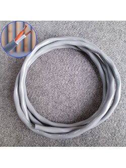 ขด3เมตร สายลำโพงCANARE 2S9F 14AWG สีเทา สายลำโพง2คอร์ ขนาด14awg ทองแดงแท้ Canare Speaker Cable 2S9F เอไอ-ไพศาล