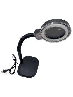 โคมไฟแว่นขยายตั้งโต๊ะ โคมไฟแว่นขยายขนาดเล็ก กำลังขยาย 2.5เท่า เลนส์เล็ก 20เท่า โคมไฟพร้อมแว่นขยาย