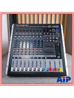 MYNPE GT-4500 POWERMIX USB/BT 4x500w เครื่องปรับแต่งเสียง เพาเวอร์มิกซ์ GT4500 GT 4500 มิกซ์ มิกเซอร์ เครื่องเสียง