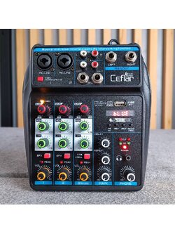 Ceflar PMX-01 MIXER บลูทูธ MP3 USB อินเตอร์เฟส มิกเซอร์ เครื่องปรับแต่งเสียง PMX 01 PMX01 เอไอ-ไพศาล