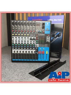 SOUNDBEST HRX10 MIXER มิกเซอร์ มิกซ์ เอฟเฟคแท้ เครื่องปรับแต่งเสียง MIX HRX 10 HRX-10 SOUND BEST เอไอ-ไพศาล +++