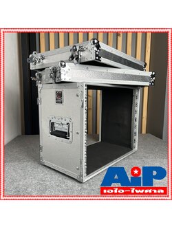 แร็ค COMPACT LA 8U RACK ไม้ผิวอลูมิเนียมสีเงิน ลึก 11นิ้ว LA8U แร็คเครื่องเสียง แร็คไม้ คอมแพ็ค LA-8U เอไอ-ไพศาล