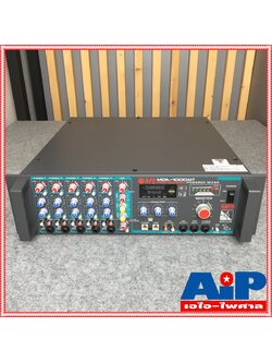 NPE MDA-1000MT POWERMIXER+LINE+USB พาวเวอร์มิกเซอร์ เครื่องขยายเสียง กำลังขับ 1000W MDA1000MT MDA 1000MT เอไอ-ไพศาล