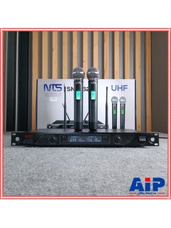 NTS SN-U62II UHF ไมค์ลอยไร้สาย ไมค์ลอยคู่ ไมค์ลอยUHF ไมค์ลอย เอ็นทีเอส SN-U62 MKII SNU62 ถือคู่ ไมค์โครโฟน ไร้สาย เอไอ-ไพศาล
