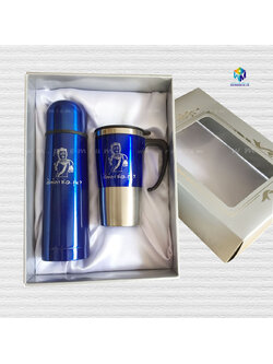 ชุดเซ็ทกระบอกและแก้ว สแตนเลส