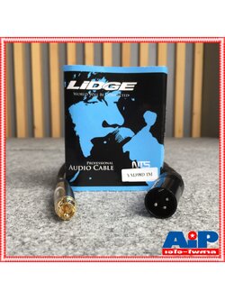 LIDGE YM-398D สาย XLRผู้ - P.RCA 1เมตร YM398D สาย CANNON ผู้ ออก ปลั๊ก RCA ความยาว 1เมตร สายสัญญาณ สายสัญญาณเสียง