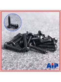 ถุง20ตัว สกรูPHดำ 8X3/4" สกรูเกลียวปล่อย น็อตเกลียวปล่อย น็อตดำเกลียวปล่อย สกรูดำเกลียวปล่อย เอไอ-ไพศาล