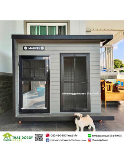 บ้านหมา บ้านแมว " BOX STYLE" ดีไซน์ทันสมัย แบบขายดีของทางร้าน