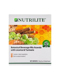 Nutrilite Botanical Beverage Mix Acerola With Licorice And Turmeric