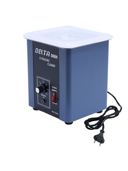 เครื่องอัลตร้าโซนิก เครื่องอุลตร้าโซนิคเดลต้า 1.3 ลิตร Ultrasonic cleaner Delta-D68H 1.3L ที่ล้างแปรง ล้างเครื่องประดับ ล้างแว่นตา งานจิวเวลรี่