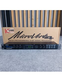 K.POWER MicroVerb4 เอฟเฟค ดิจิตอลเอ็ฟเฟ็ค เครื่องปรับเอฟเฟคเสียงร้องและเสียงดนตรี เครื่องปรับแต่งสัญญาณ MicroVerb 4 Effect K POWER KPOWER เอไอ-ไพศาล