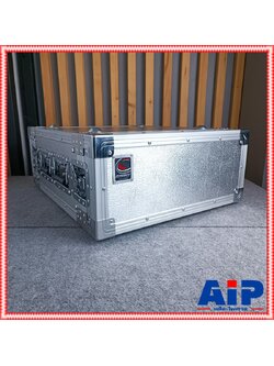 COMPACT M-4U 2ฝาหน้า-หลัง ลึก19" ผิวอลูมิเนียม แร็ค แร็คลึก19" RACK4U แร็คผิวอลูมิเนียม เอไอ-ไพศาล