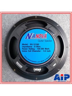 NANOVA NV-1218G ลำโพงกีต้าร์ 12นิ้ว ดอกลำโพงกีต้าร์ ใส่ตู้กีต้าร์ เหมาะสำหรับทำตู้กีต้าร์ นาโนวา NV 1218 G NV1218G เอไอ-ไพศาล