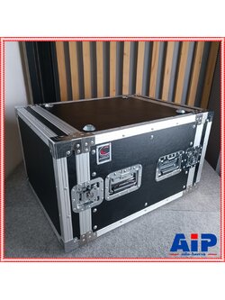 COMPACT B-8U สีดำ RACK ลึก21นิ้ว แร็ค กล่องใส่เครื่องเสียง กล่องแร็คสีดำ แร็คลึก21นิ้ว RACK8U เอไอ-ไพศาล