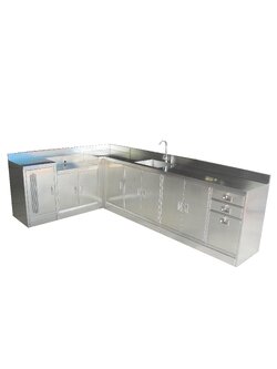 ครัวบ้านสเตนเลส แบบ B