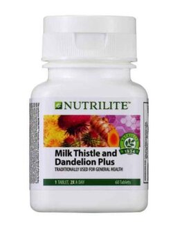 Milk Thistle and Dandelion Plus (60 tab) ช่วย ฟื้นฟูตับให้มีสมรรถภาพที่ดีขึ้น มิลค์ ทิสเทิล (จัดส่งEMSค่า)