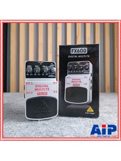 BEHRINGER FX-600 เอฟเฟคกีต้าร์ Digital Multi-Effect Pedal เอฟเฟคแบบดิจิตอล เอฟเฟคเสียงโมดูเลชั่น 6 เสียงในตัวเดียว FX600 +++ เอไอ-ไพศาล