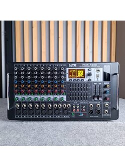 NTS PMR-1050 POWERMIXER ทรงตั้ง มิกเซอร์ PMR 1050 PMR1050 รองรับ BLUETOOTH มิกเซอร์บลูทูธ 10 input มิกซ์ บลูทูธ มิกเซอร์ Bluetooth mixer เครื่องเสียง มิกเซอร์เอฟเฟค เอไอ-ไพศาล