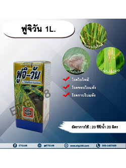 ฟูจิวัน 1 L. ไอโซโพรไทโอเลน โรคใบไหม้ โรคขอบใบแห้ง โรคกาบใบแห้ง